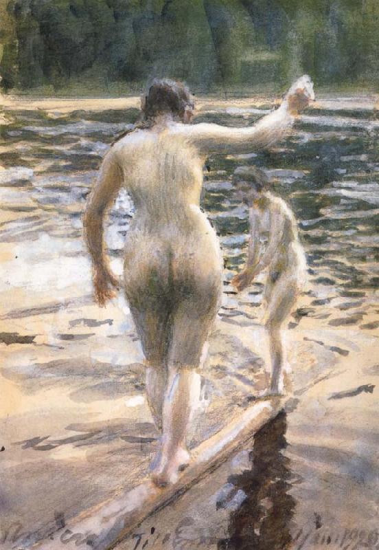 Anders Zorn Balans china oil painting image